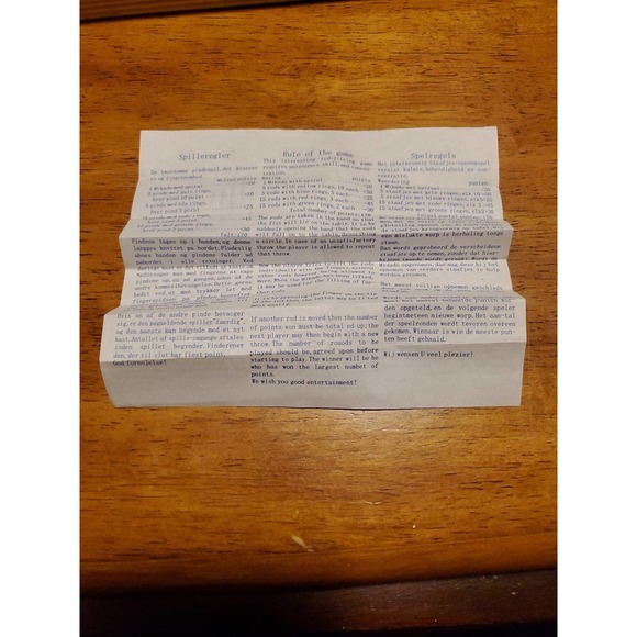 Vintage Mikado Spiel Game - Picture 7 of 7